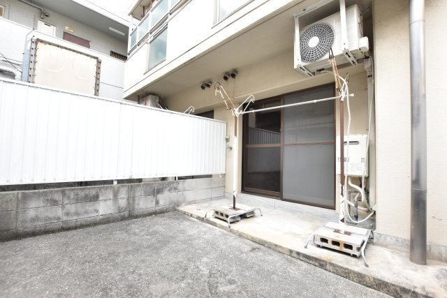 シャルマンフジ住吉壱番館のバルコニー