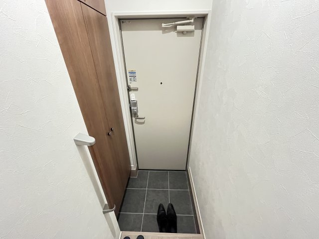 サンライズ柏明原の玄関