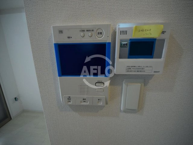セレニテ夕陽丘ESTのセキュリティ|セレニテ夕陽丘EST　ＴＶ付モニターホン