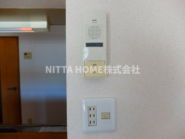 丹波市柏原町南多田の賃貸マンションのセキュリティ|インターホンです◆