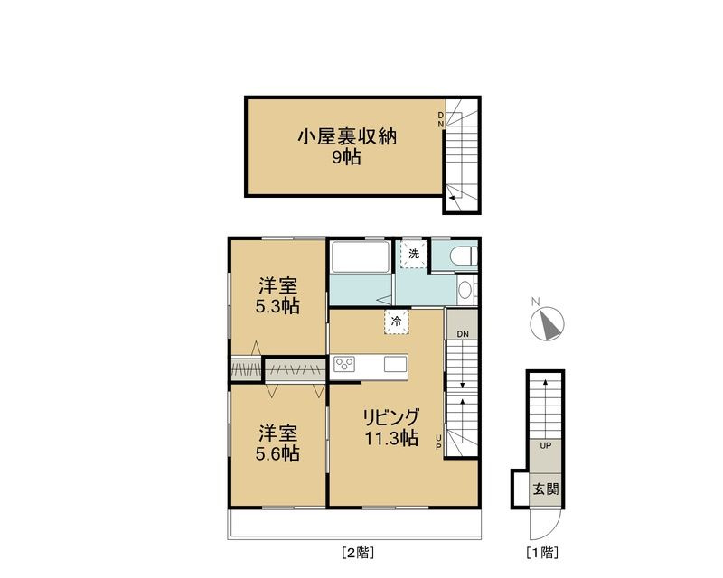 サンライズ柏明原の間取り