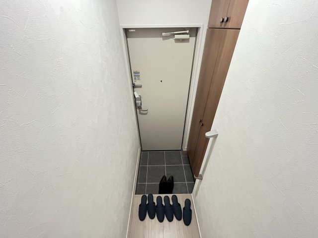 サンライズ柏明原の玄関