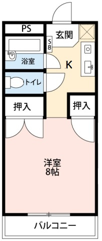 【間取り】 | 丸七コーポⅢ