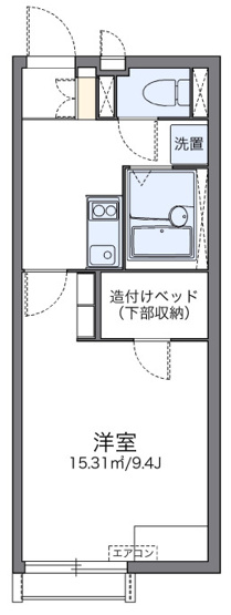 【間取り】 | レオネクストユーカリ旭町 | 福島　原町　相馬　双葉　家具　家電　社宅　マンスリー