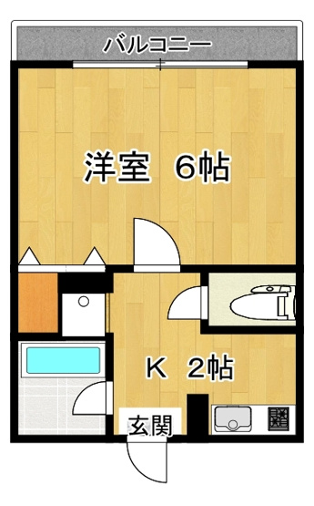 【間取り】 | フラット23-4