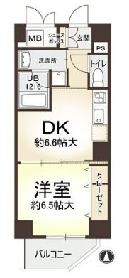 プリマベラ福島の間取り