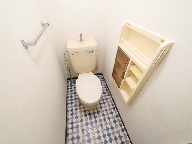 フレグランス谷口のトイレ|落ち着いたトイレです