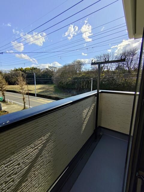 布施新町戸建のバルコニー|陽当たり良好なバルコニーです