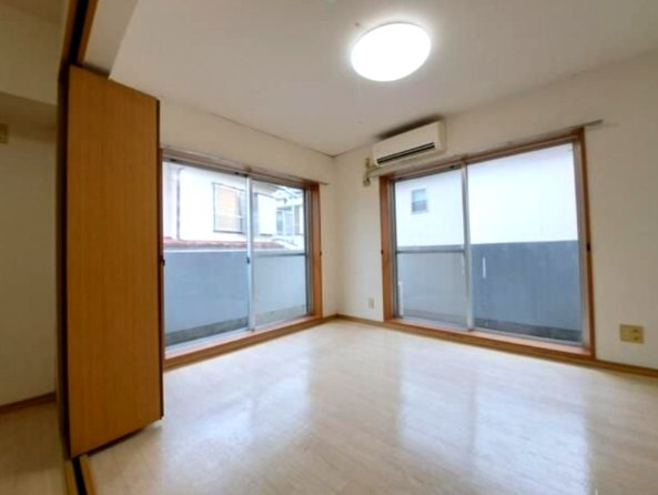 足立区青井５丁目の賃貸マンションの寝室
