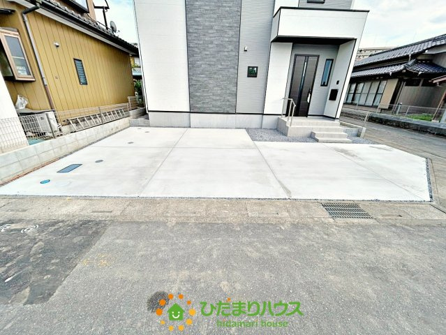 白岡市新白岡8期　新築一戸建て　リガーレの駐車場|2026/7/26　撮影