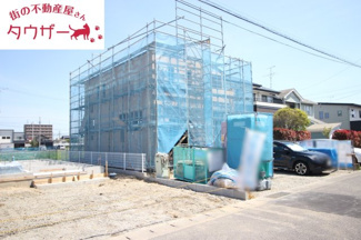 【駐車場】 | 朝日が丘小学校小学校・郡山第七中学校区　Livele Garden.S 新築分譲住宅　郡山市御前南４丁目　第２　全３棟　３号棟 | 駐車スペース３～４台可能です♪　外水道もついていますので洗車に便利です！