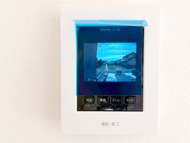 新築 戸建て　三ケ名3期の防犯設備