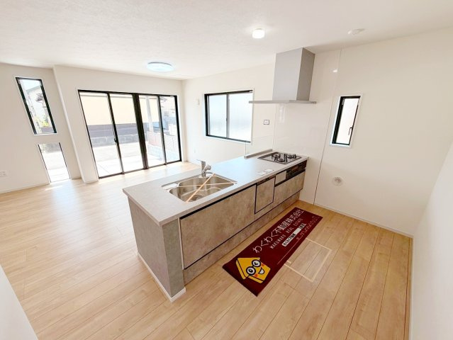新築 戸建て　三ケ名3期のキッチン