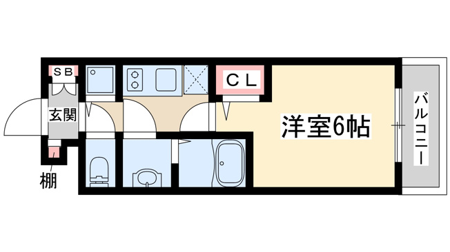 【間取り】 | プレサンス新大阪ヴィガ