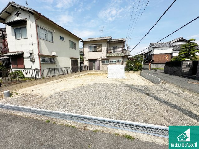 ●29(土)30(日)現地説明会！　大和郡山市北郡山町　限定1邸の外観|現在はこんな感じです。完成までが待ち遠しいですね。