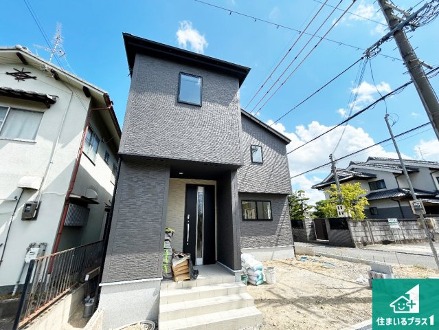 ●19(土)～23(水)現地説明会！　大和郡山市北郡山町　限定1邸の外観|現在はこんな感じです。完成までが待ち遠しいですね。