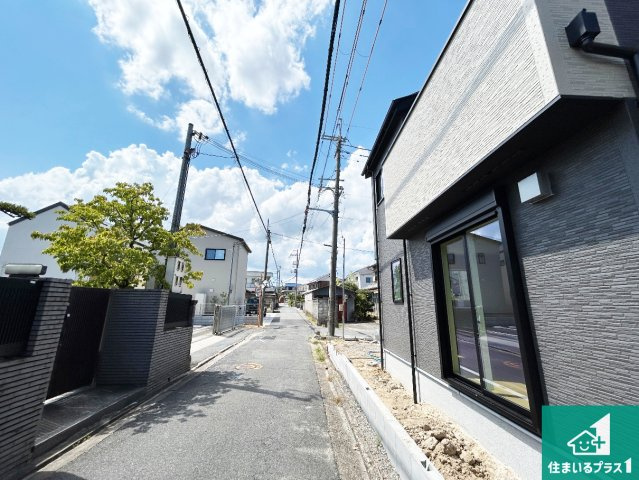 ●5(土)6(日)現地説明会！　大和郡山市北郡山町　限定1邸の外観|ご案内の際は現地集合はもちろん、ご自宅の送迎や最寄りの駅迄のお迎え等お気軽にご相談ください。