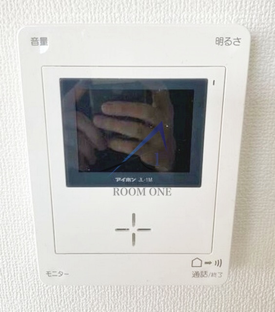 リバーサイド永代のセキュリティ|モニター付きインターホンです。