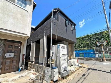 【新築】鶴ヶ島市鶴ヶ丘4期 全1棟の前面道路含む現地写真