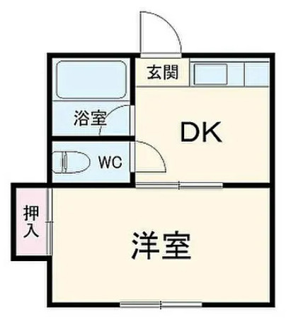 ランドフォレストＭ薬円台の間取り