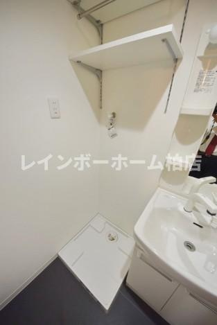 宅配ボックス★ネット無料★オートロック★の洗面所