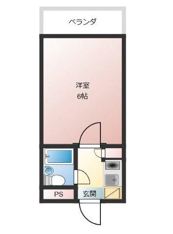 メトレス野里の間取り