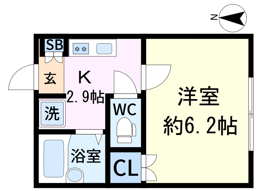 ソル・フルールの間取り