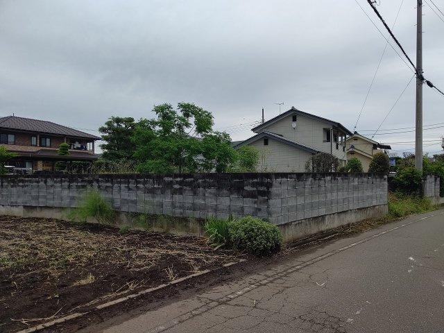 高崎市綿貫町　売地の外観
