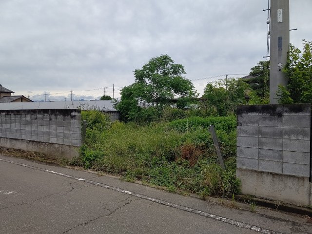 高崎市綿貫町　売地の外観