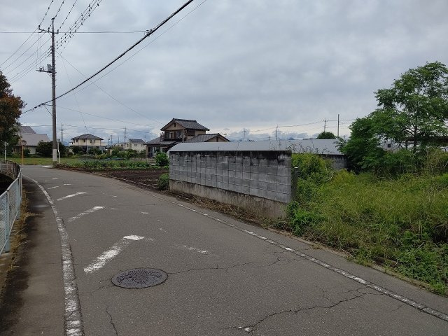 高崎市綿貫町　売地の外観