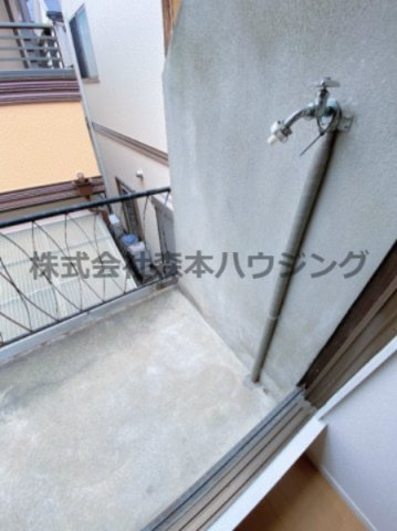 【設備】 | 　寝屋川市本町14テラスハウス | 洗濯機置き場です