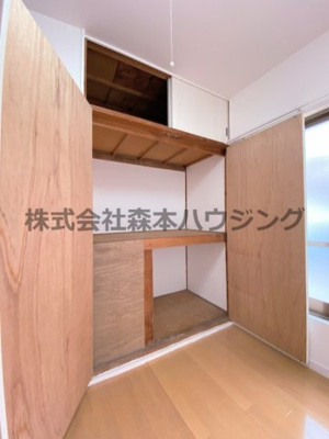 【収納】 | 　寝屋川市本町14テラスハウス | 十分な収納スペースがあります