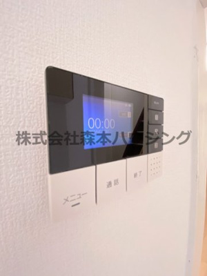 【セキュリティ】 | 　寝屋川市本町14テラスハウス | TVモニターフォンで安心です