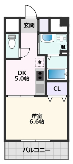 【間取り】 | 第12関根マンション