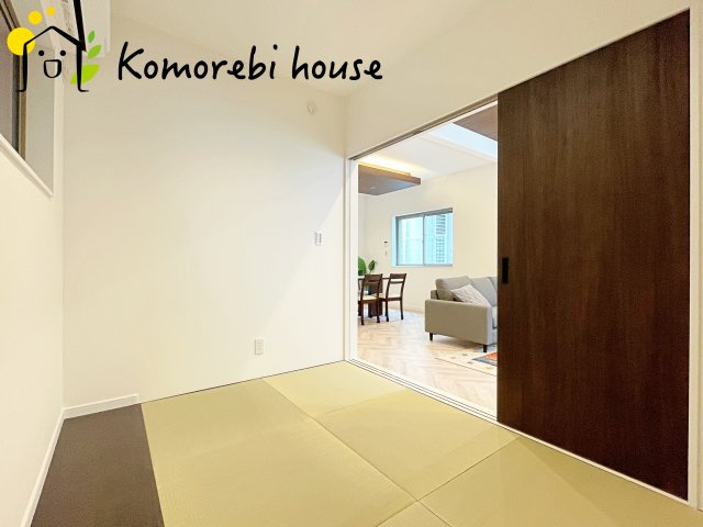 さいたま市北区　新築一戸建て　クレール日進Ⅳ　Bの和室|和室があると、家にあたたかい雰囲気が生まれます