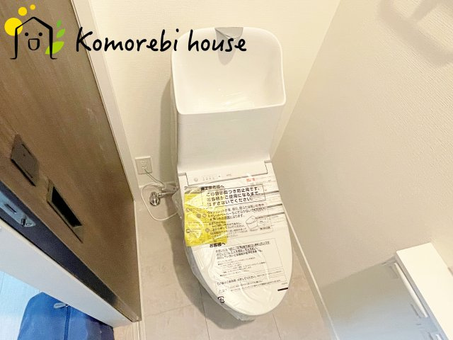 さいたま市北区　新築一戸建て　クレール日進Ⅳ　Bのトイレ|シンプルで使いやすいトイレです
