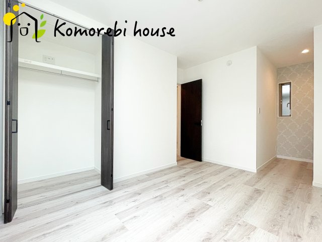 さいたま市北区　新築一戸建て　クレール日進Ⅳ　Bの寝室|落ち着いて過ごせるお部屋なので、寝室にいかがでしょうか