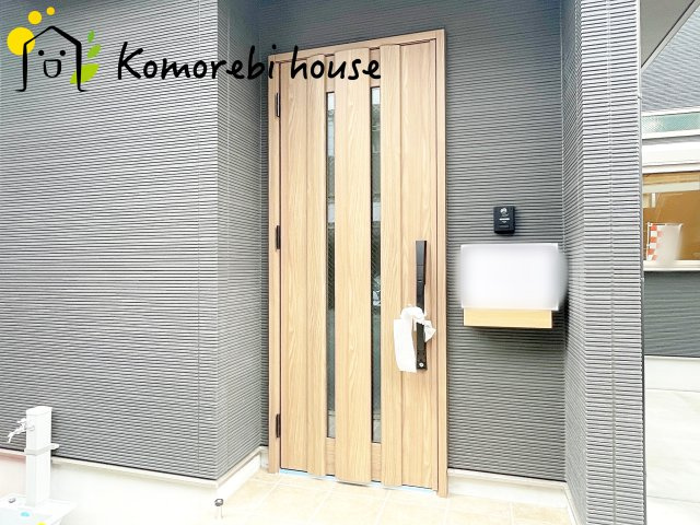 さいたま市北区　新築一戸建て　クレール日進Ⅳ　Bの玄関|毎日通る玄関はこちらです