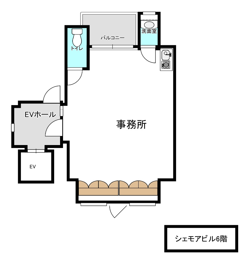 シェモアビルの間取り