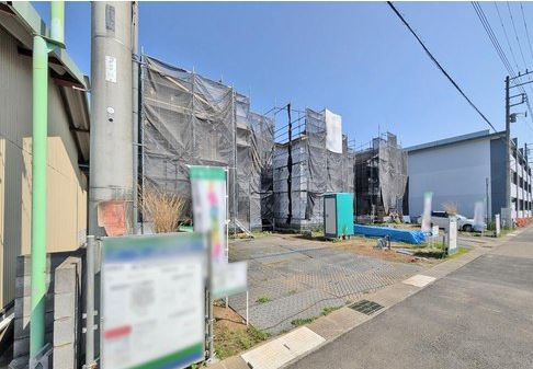 【新築】鶴ヶ島市中新田新築住宅 1号棟の外観