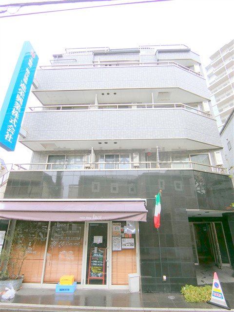 第37シンエイビルの外観|2007年7月築　鉄骨造地上5階建てTVモニター付オートロックエレベーター付賃貸マンション
京浜急行本線梅屋敷駅近徒歩2分の東京都大田区東蒲田1丁目