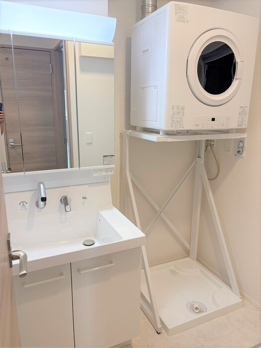 D-residence南蔵王町1丁目Eの独立洗面台
