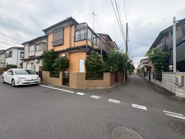 川越市木野目　建築条件なし売地　JR川越線『南古谷駅』徒歩16分　【牛子小学区】の前面道路含む現地写真