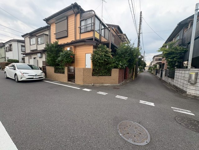 川越市木野目　建築条件なし売地　JR川越線『南古谷駅』徒歩16分　【牛子小学区】の前面道路含む現地写真