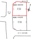 八尾市久宝園2丁目土地A区画　美園小学校区　近鉄弥刀駅の画像