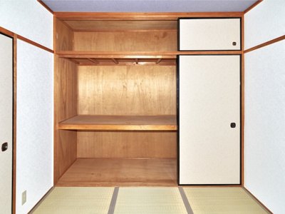 【収納】 | サンフローラ南別府 | 和室の押入と天袋