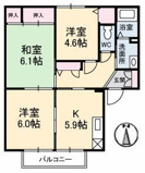 コーポ中的場 Ⅲ棟の画像