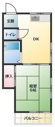 日光荘の間取り