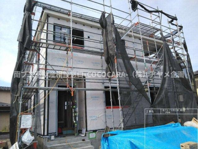 南アルプス市江原の新築一戸建の外観