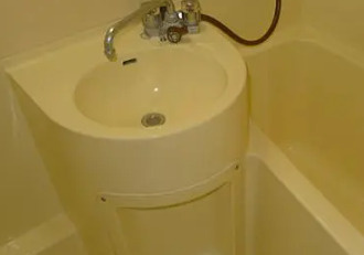 コーポウチダの洗面所